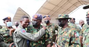 President Buhari Doffs Hat For Escaped Pilot From Crashed Air Force Jet