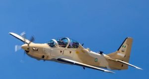 Long Awaited Super Tucano Aircraft Land In Kano, Nigeria, From The US