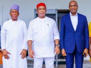 Gov Hope Of Imo Poses With Shakers
