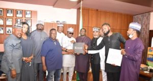 Nollywood Actors, Led By Zak Orji, Rise Against Insecurity, Secessionists; Visit Aso Rock