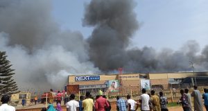 Minister Commends Abuja Residents For Salvaging Goods From Burning Next Supermarket