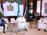 South Sudan Envoy, Albino, In Aso Rock To See Buhari