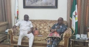 Peter Obi Meets Ekiti Maverick PDP Strongman, Fayose, In Close Door