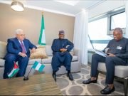 Buhari Holds Bilateral Meeting With Palestinian President, Abbas