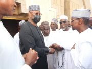 FCT Minister Leads Delegates To Burial Of Hajiya Zainab, Minister Of State’s Mum