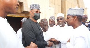 FCT Minister Leads Delegates To Burial Of Hajiya Zainab, Minister Of State’s Mum