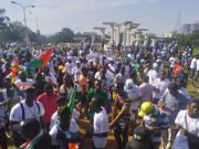 Peter Obi’s Supporters Storm Abuja, March In Multitude
