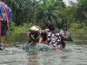 Buhari Commandeers Rescue Mission To 700,000 Flood Victims In Bayelsa