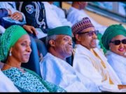 First, Second Couples At Eagle Square For Independence Celebration