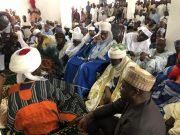Ohinoyi (King) Of Ebira, Dr. Ado Ibrahim, At Commissioning Of His Islamic Centre