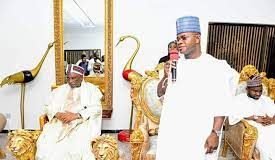 Kogi Gov, Ohinoyi Of Ebira Land Reconcile At Funeral Of Dr. Umar Farouk