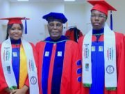 Atiku, With Children Of His Late Media Aides At American University Graduation