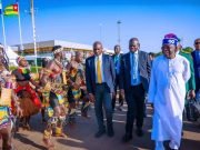 President Tinubu Lands In Guinea-Bissau For Ecowas Summit