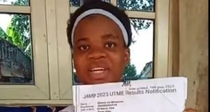 Embattled Ejikeme Joy Finally Admits She Scored 249 In JAMB, Not 362