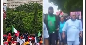 Asari Dokubo Stages Counter NLC Protest In Abuja