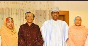 First Lady, Remi Tinubu, Checks On Ex President Buhari In Daura