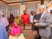 Senate President, Akpabio Visits Family Of Late Tribune Reporter, Tijani Adeyemi