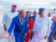 Senate President, Akpabio Lands In Luanda, Angola for Inter-Parliamentary Union Assembly