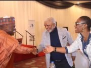 3 Professionals Exchanging Pleasantries At GOCOP Confab