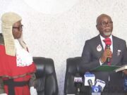 Few Hours After Akeredolu’s Death, His Deputy, Lucky, Sworn-In As Ondo Governor