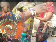 Woman Collapses In Lagos Market After 3 Days Without Food To Eat