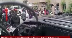 Drama: Police Prevent EFCC From Arresting Ex Kogi Gov, Yahaya Bello