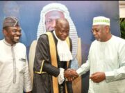 Sambo Dasuki, Ex NSA, Complains Of Being “Ambushed” By Lawyers At A Reception