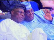 Obasanjo, Atiku Exchange Pleasantries At WOTCLEF In Abuja, Today