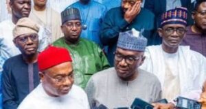 APC Governors Jubilate As Ex President Buhari Decided To Remain In The Party