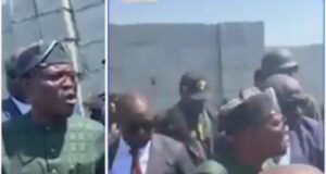 Wike To Soldier: “You Are A Fool,” Soldier: “I Am Not A Fool,” In Confrontation Over Land In Abuja